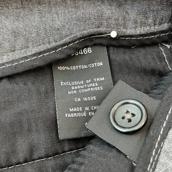 ☀️ Dive into Summer Style: Nicole Miller Blue Cotton Shorts! 100% Cotton - Picture 7 of 12